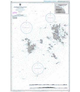 British Admiralty Nautical Chart 1371 Anambas Eilanden