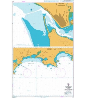 British Admiralty Nautical Chart 1372 Shanwei and Approaches