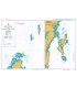 British Admiralty Nautical Chart 1419 Coco Channel and Northern Approaches to Port Blair