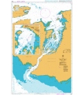 British Admiralty Nautical Chart 1420 Selat Sele