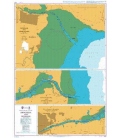 British Admiralty Nautical Chart 1431 Drogheda and Dundalk