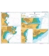 British Admiralty Nautical Chart 1438 Harbours on the East Coast of Scotland