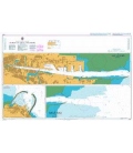 British Admiralty Nautical Chart 1447 Dublin and Dun Laoghaire