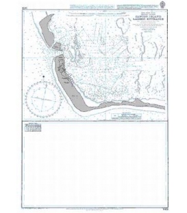 British Admiralty Nautical Chart 1451 Canton Island Lagoon Entrance