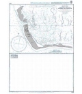 British Admiralty Nautical Chart 1451 Canton Island Lagoon Entrance