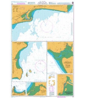 British Admiralty Nautical Chart 1512 Plans on the Lleyn Peninsula