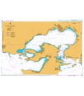 British Admiralty Nautical Chart 1513 Kolpos Elefsinas