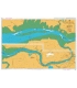 British Admiralty Nautical Chart 1540 River Shannon Shannon Airport to Limerick