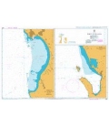 British Admiralty Nautical Chart 1590 Ports in Albania