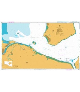 British Admiralty Nautical Chart 1592 Ningbo Gang