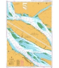 British Admiralty Nautical Chart 1604 Baoshan to Changshu Port