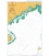 British Admiralty Nautical Chart 1673 Western Approaches to Suva Harbour