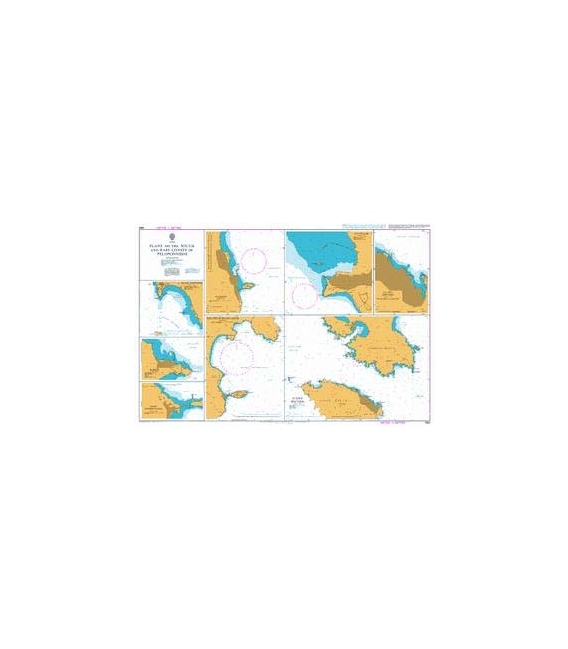 Plans on the South and East Coasts of Peloponnisos