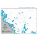 British Admiralty Nautical Chart 1686 Kunak and Approaches