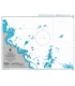 British Admiralty Nautical Chart 1686 Kunak and Approaches