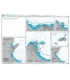 British Admiralty Nautical Chart 1712 Plans on the Coasts of Algeria and Tunisia