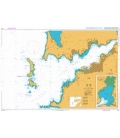 British Admiralty Nautical Chart 1730 Ria de Vigo