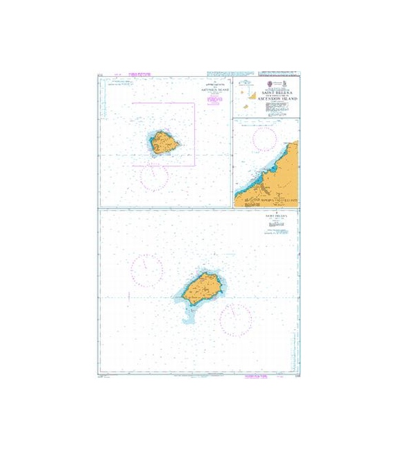 Saint Helena with Approaches to Ascension Island