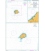 British Admiralty Nautical Chart 1771 Saint Helena with Approaches to Ascension Island