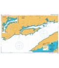 British Admiralty Nautical Chart 1840 Bantry Bay Black Ball Head to Shot Head