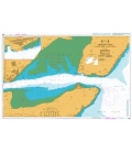 British Admiralty Nautical Chart 1889 Cromarty Firth Cromarty Bank to Invergordon