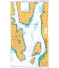 British Admiralty Nautical Chart 1907 Little Cumbrae Island to Cloch Point