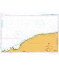 British Admiralty Nautical Chart 1909 Ile Plane to Cherchell