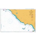 British Admiralty Nautical Chart 1911 Isola del Giglio to Isola d'Ischia