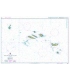 British Admiralty Nautical Chart 1950 Arquipelago dos Acores