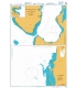 British Admiralty Nautical Chart 1955 Ports in the Yemen
