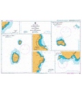 British Admiralty Nautical Chart 1959 Flores-Corvo and Santa Maria with Banco Das Formigas
