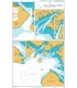 British Admiralty Nautical Chart 1961 Ports and Anchorages in Golfo de Fonseca