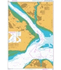 British Admiralty Nautical Chart 2038 Southampton Water and Approaches