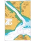 British Admiralty Nautical Chart 2038 Southampton Water and Approaches