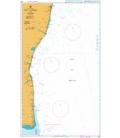 British Admiralty Nautical Chart 2069 Point Calimere to Madras