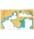 British Admiralty Nautical Chart 2070 Approaches to Thessaloniki