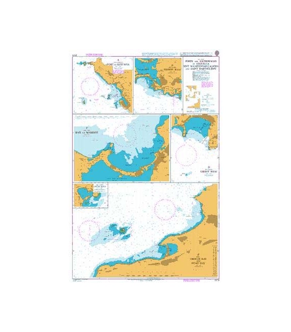 Ports and Anchorages in Anguilla-Sint Maarten (Saint Martin) and Saint Barthelemy