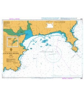British Admiralty Nautical Chart 2081 Courtmacsherry Bay