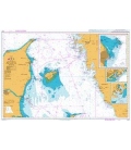 British Admiralty Nautical Chart 2107 Kattegat Northern Part