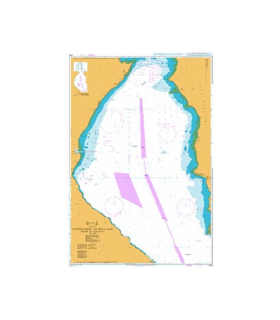 Approaches to Suez Bay (Bahr el Qulzum)