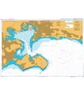 British Admiralty Nautical Chart 2170 Rade de Toulon