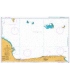 British Admiralty Nautical Chart 2192 Cabo Codera to Punta Aguide including the Outlying Islands