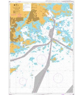 British Admiralty Nautical Chart 2219 Vuosaari