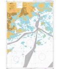 British Admiralty Nautical Chart 2219 Vuosaari
