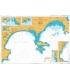 British Admiralty Nautical Chart 2247 Golfe de la Napoule and Golfe Juan including Iles de Lerins and the Approaches to Cannes
