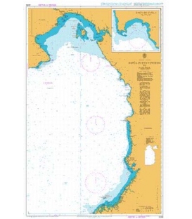 British Admiralty Nautical Chart 2258 Bahia Buenaventura to Panama