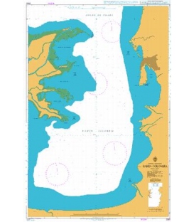 British Admiralty Nautical Chart 2262 Bahia Colombia