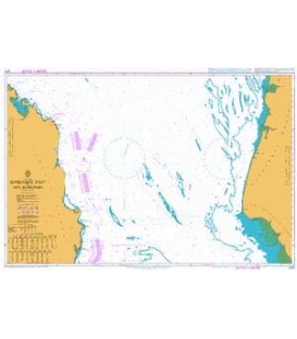 British Admiralty Nautical Chart 2270 Lumbovskiy Zaliv to Mys Konushin