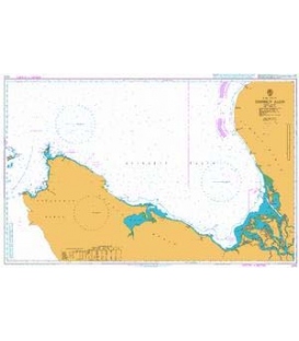 British Admiralty Nautical Chart 2273 Dvinskiy Zaliv