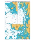 British Admiralty Nautical Chart 2303 Ports on the West Coast of Finland
